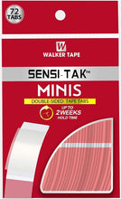 Load image into Gallery viewer, Double Sided Tapes Stickers Adhesive for Hair System Replacement T (Sensi-tak MINIS72 tabs)-ملصقات لاصقة مزدوجة الجوانب لاستبدال نظام الشعر (أقراص Sensi-tak MINIS72)
