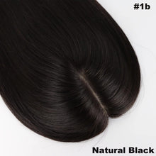 Load image into Gallery viewer, Full Human Hair Silk Base Topper -Lightweight &amp; Breathable , Natural-Looking, Realistic Comfort for Everyday Wear
