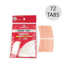 Load image into Gallery viewer, Double Sided Tapes Stickers Adhesive for Hair System Replacement T (Sensi-tak MINIS72 tabs)-ملصقات لاصقة مزدوجة الجوانب لاستبدال نظام الشعر (أقراص Sensi-tak MINIS72)
