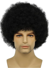 Load image into Gallery viewer, Masquerade Men&#39;s Costume Wig Headgear Explosive Fluffy Curly Hairpiece with 16cm Length Heat Resistant Fiber Material for Stylish and Durable Wear Ideal Party Prop for Unforgettable Events
