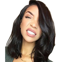 Load image into Gallery viewer, Human Hair Fashion  Body Wave Bobo Wig --شعر الإنسان أزياء الجسم موجة بوبو لمة

