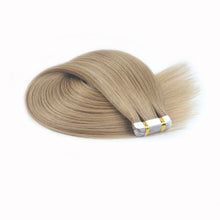 Load image into Gallery viewer, Seamless Human Hair Extension with  Protein Film Blonde 10#-وصلات شعر بشري غير ملحومة مع فيلم بروتين أشقر 10 #
