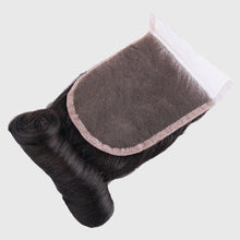Load image into Gallery viewer, Hand Made Egg Curly Human Hair  Lace  Closure 4*4-صنع يدوي بيض شعر بشري مجعد إغلاق دانتيل 4 * 4
