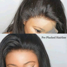 Load image into Gallery viewer, Silk Top  Human Hair Straight Wigs with 13x4 Front Lace  شعر مستعار حريري مستقيم شعر بشري مع دانتيل أمامي 13x4
