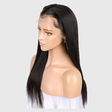 Load image into Gallery viewer, Human Hair Straight Wigs with 13x4 Lace Front Lace شعر مستعار بشري مستقيم مع دانتيل أمامي دانتيل 13x4
