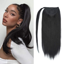 Load image into Gallery viewer, Eestelle Human Hair Ponytail Extension Clip in Ponytail Hair Extensions -مقطع في ذيل حصان شعر بشري
