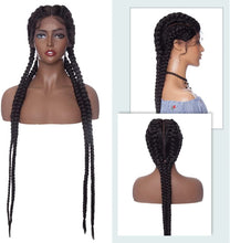 Load image into Gallery viewer, Estelle European And American Wigs New Wig Four Strand Dirty Braids Realistic Braids Headgear Natural Doll Hair
