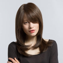 Load image into Gallery viewer, Estelle Fiber Heat Resistant Wig, Nature looking ,Curl, Bodywave, Straight, long, Short, Black, Brown, for Cosplay Daily Party Use Synthetic Hair Replacement Wig For Fashion Women
