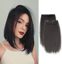 Load image into Gallery viewer, Estelle Clips-In Synthetic Short Straight Hair Piece Invisible for Thinning Hair 2 Pieces
