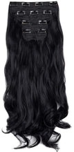 Load image into Gallery viewer, Estelle Clip in Hair Extensions 4Pcs 11Clips Curly Wavy Thick Full Head Double Weft Clip on Synthetic Hair Extension وصلات شعر Estelle Clip في وصلات الشعر 4 قطعة 11 مشابك مموجة ومموجة سميكة كاملة الرأس بمشبك مزدوج اللحمة على وصلات الشعر الاصطناعية
