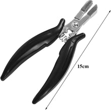 Load image into Gallery viewer, Estelle Mini Pliers, for Hair Extensions, Apply and Remove, Flat Shape Plier, For Use With Micro Rings Pre-Bonded Hair Extensions, Hair Extensions Pliers
