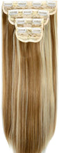 Load image into Gallery viewer, Estelle Clip in Hair Extensions 4Pcs 11Clips Curly Wavy Thick Full Head Double Weft Clip on Synthetic Hair Extension وصلات شعر Estelle Clip في وصلات الشعر 4 قطعة 11 مشابك مموجة ومموجة سميكة كاملة الرأس بمشبك مزدوج اللحمة على وصلات الشعر الاصطناعية
