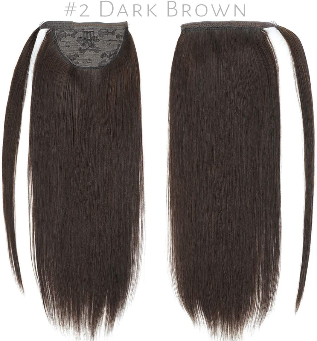 Eestelle Human Hair Ponytail Extension Clip in Ponytail Hair Extensions -مقطع في ذيل حصان شعر بشري