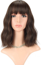 Load image into Gallery viewer, Estelle Fiber Heat Resistant Wig, Nature looking ,Curl, Bodywave, Straight, long, Short, Black, Brown, for Cosplay Daily Party Use Synthetic Hair Replacement Wig For Fashion Women
