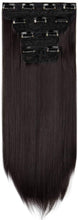 Load image into Gallery viewer, Estelle Clip in Hair Extensions 4Pcs 11Clips Curly Wavy Thick Full Head Double Weft Clip on Synthetic Hair Extension وصلات شعر Estelle Clip في وصلات الشعر 4 قطعة 11 مشابك مموجة ومموجة سميكة كاملة الرأس بمشبك مزدوج اللحمة على وصلات الشعر الاصطناعية
