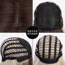 Load image into Gallery viewer, Estelle Long Curly Hair Headgear Wigs Foreign Trade Slender Female Big Wave Wigs
