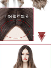 Load image into Gallery viewer, Estelle small lace ladies wig long curly hair big loose wave wig headgear wig-R4/T12/1001#

