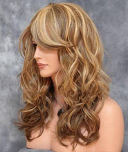 Load image into Gallery viewer, Estelle Fiber Heat Resistant Wig, Nature looking ,Curl, Bodywave, Straight, long, Short, Black, Brown, for Cosplay Daily Party Use Synthetic Hair Replacement Wig For Fashion Women (Blonde Big)
