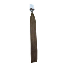 Load image into Gallery viewer, Estelle I Tip Hair Extensions Human Hair 24 Inch Extensions with Natural Hair  100Strands Keratin Bond Hair Extensions Soft Long Lasting Anti Tangle Color No P6_60
