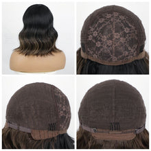Load image into Gallery viewer, Estelle Body wave Bobo  Fiber Wigs ,Curly Hair Bob High Temperature Wigs
