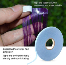 Load image into Gallery viewer, Lace Front Support Tape Roll Strong Adhesive Double-Sided Blue Tape for Skin Weft Hair Toupees and Wigs Water-Proof شريط دعم أمامي من الدانتيل من Estelle شريط لاصق قوي على الوجهين باللون الأزرق لشعر اللحمة وشعر مستعار مقاوم للماء.

