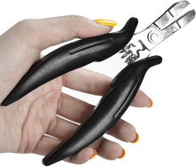 Load image into Gallery viewer, Estelle Mini Pliers, for Hair Extensions, Apply and Remove, Flat Shape Plier, For Use With Micro Rings Pre-Bonded Hair Extensions, Hair Extensions Pliers
