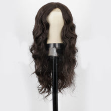 Load image into Gallery viewer, Estelle  women&#39;s small  lace Front wigs fiber long curly hair big wave wigs wig headgear with multi fashion ombre color
