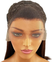 Load image into Gallery viewer, Estelle 24&quot; Big Curly Wavy Supreme Free Lace Frontal Wigs With Baby Hair High Temperature Synthetic Wigs (Natural Black #1B) باروكات أمامية دانتيل كبيرة مجعد مموج كبير 24 بوصة مع شعر الطفل بدرجة حرارة عالية باروكات صناعية (أسود طبيعي # 1B)
