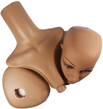 Load image into Gallery viewer, Estelle Female Mannequin Head Model Stand For Wig ，Glasses， Hat Display  -Estelle أنثى عارضة أزياء نموذج الرأس حامل لشعر مستعار ، نظارات ، قبعة عرض
