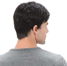 Load image into Gallery viewer, Estelle Men Wigs Natural Men&#39;s Short Hair Wig Micro Curly Wigs Hair Wig Estelle الرجال الباروكات الطبيعية قصيرة شعر مستعار شعر مستعار مايكرو مجعد الباروكات
