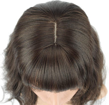 Load image into Gallery viewer, Estelle Fiber Heat Resistant Wig, Nature looking ,Curl, Bodywave, Straight, long, Short, Black, Brown, for Cosplay Daily Party Use Synthetic Hair Replacement Wig For Fashion Women (Black Mix Brown)
