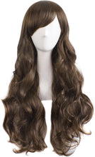 Load image into Gallery viewer, Estelle Charming Women&#39;s Long Curly Full Hair Wig Black باروكة شعر مستعار طويل مجعد طويل جذاب للنساء باللون الأسود
