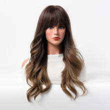 Load image into Gallery viewer, Estelle Long Straight Hair Female Milk Blonde Wigs Full Head Covers
