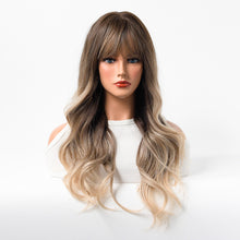 Load image into Gallery viewer, Estelle Long Straight Hair Female Milk Blonde Wigs Full Head Covers

