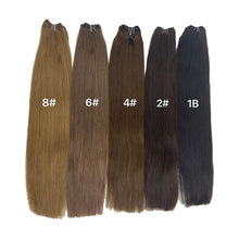 Load image into Gallery viewer, UTip Hair Extensions Human Hair 24 Inches  Extensions with Natural Hair 100 Strands Keratin Bond Hair Extensions Soft Long Lasting Anti Tangle
