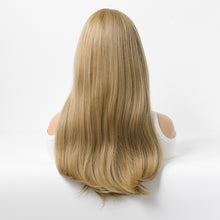 Load image into Gallery viewer, Estelle Long Straight Hair Female Milk Blonde Wigs Full Head Covers Golden
