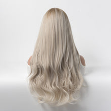 Load image into Gallery viewer, Estelle Wig Female Long Curly Hair Big Wave Medium Long Full Headgear Greyish Dark Blonde
