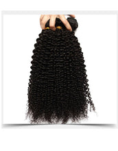 Load image into Gallery viewer, 12A  Double Drawn Virgin deep wave hair extensionتمديد الشعر البكر
