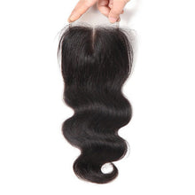 Load image into Gallery viewer, Hand Made Bodywave Human Hair  Lace  Closure 4*4-اليد التي أدلى بها Bodywave الإنسان الرباط إغلاق 4 * 4
